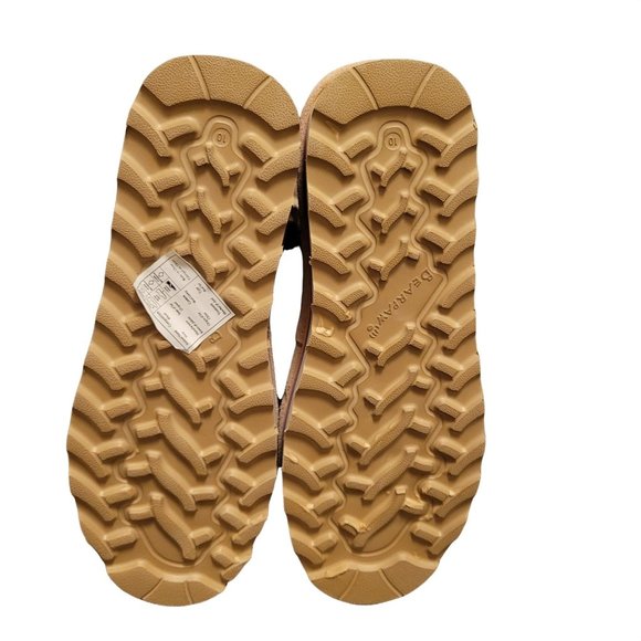 Bearpaw Womens Boots Cream 10 Retro Chunky Sole Mid Calf Suede - Picture 2 of 5